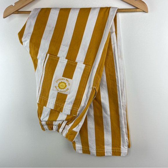 BIG BUD PRESS Yellow Striped Classic Work Pants - Picture 2 of 9